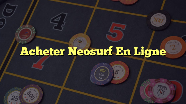 Acheter Neosurf En Ligne