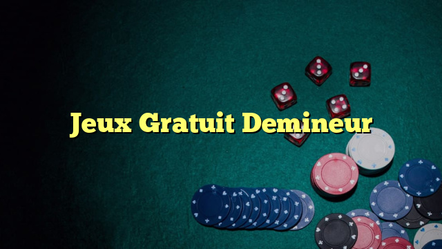 Jeux Gratuit Demineur