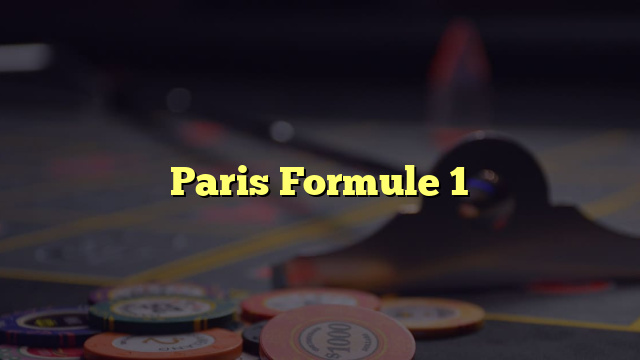 Paris Formule 1