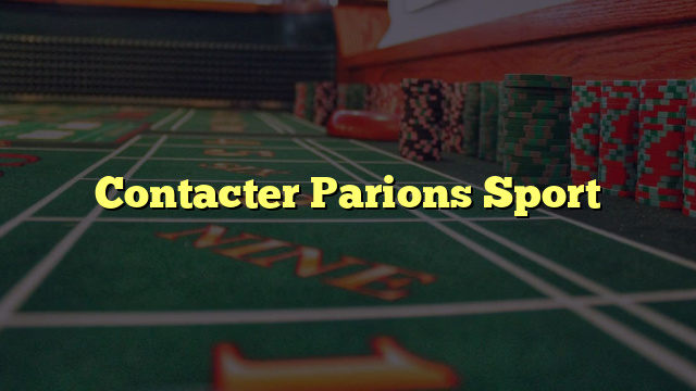 Contacter Parions Sport