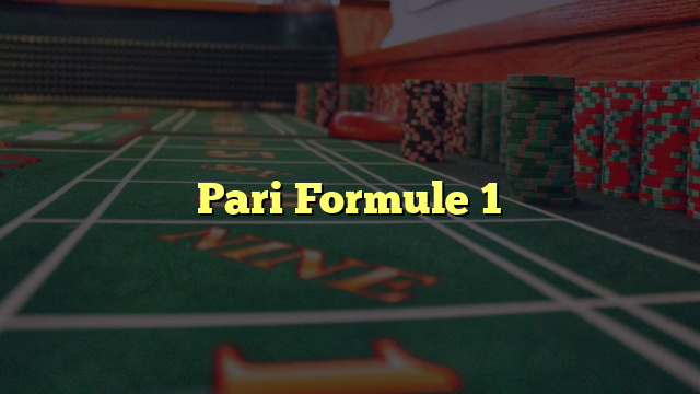 Pari Formule 1