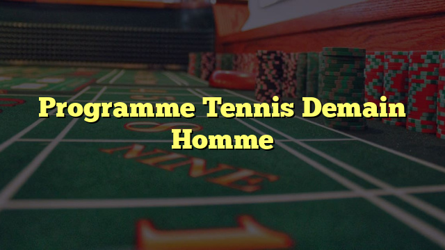 Programme Tennis Demain Homme