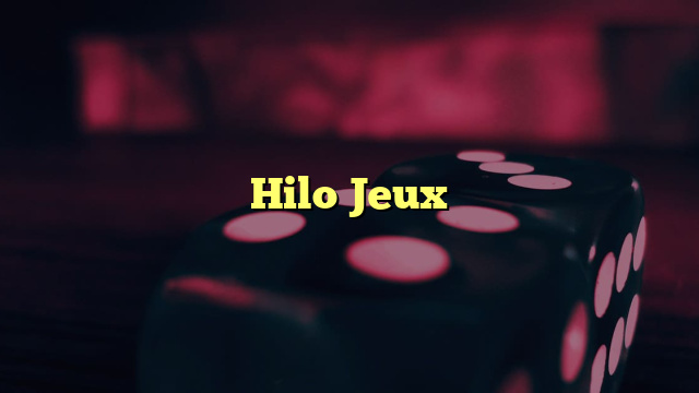 Hilo Jeux