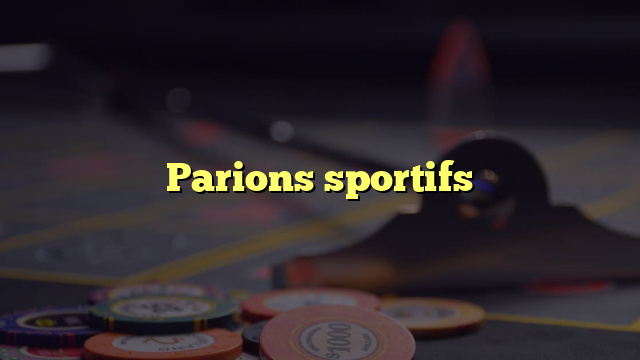 Parions sportifs